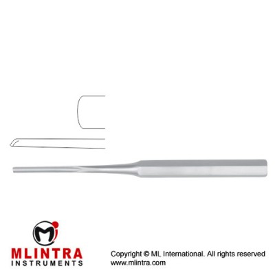 Hibbs Bone Gouge Stainless Steel, 24.5 cm - 9 3/4" Blade Width 6 mm Hibbs Bone Gouge Stainless Steel, 24.5 cm - 9 3/4" Blade Width 6 mm